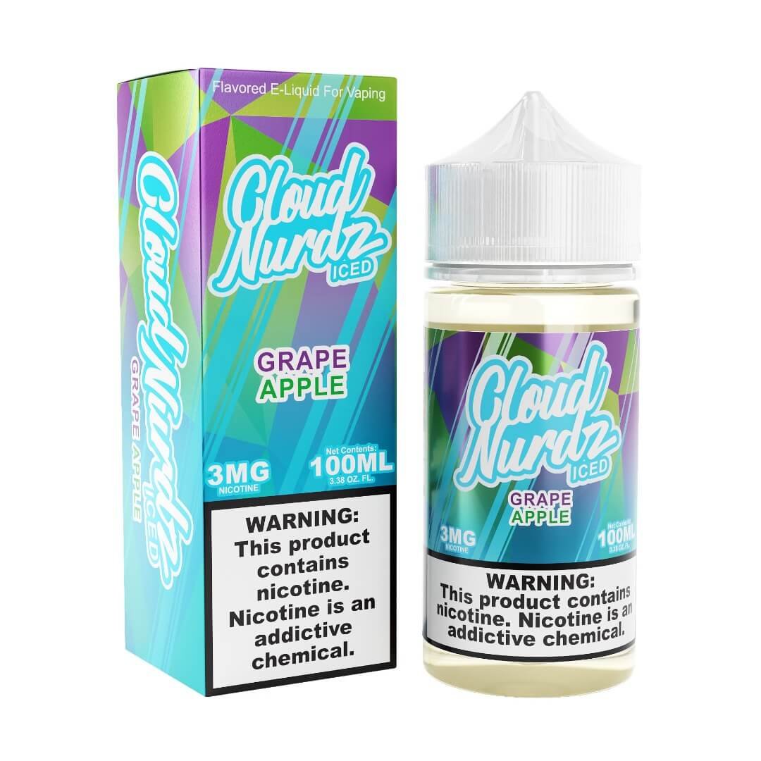 Cloud Nurdz Iced Apple Grape 6mg 100ml