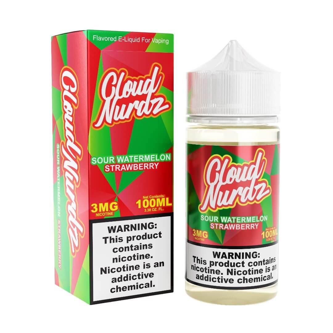 Cloud Nurdz Sour Watermelon Strawberry