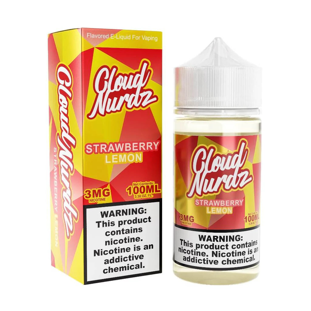 Cloud Nurdz Strawberry Lemon 6mg 100ml