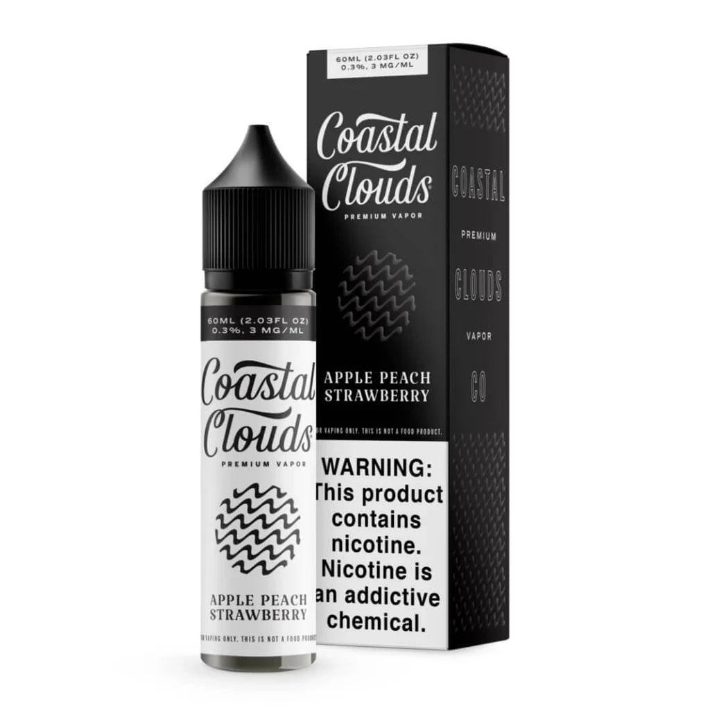 Coastal Clouds Apple Peach Strawberry 6mg 60ml