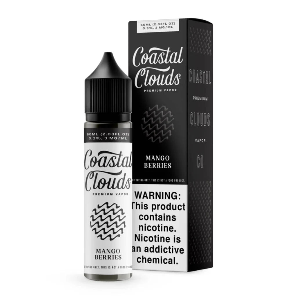 Coastal Clouds Mango Berries 3mg 60ml