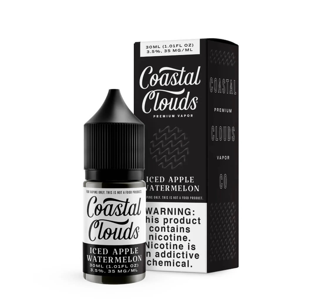 Coastal Clouds Iced Apple Watermelon 35mg 30ml Salt Nic