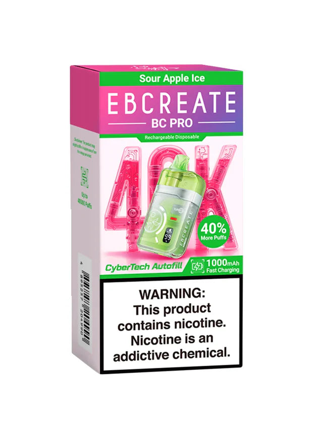 EB Create 40k - Sour Apple Ice  5ct