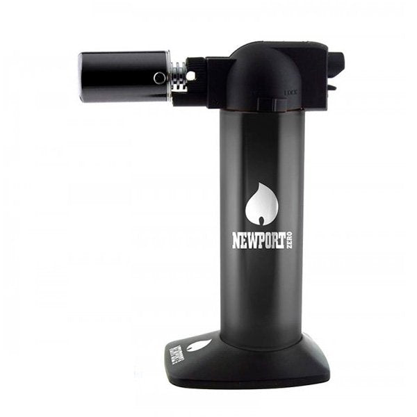 Newport Zero 6" Cigar Torch Mirror Black NTRP039