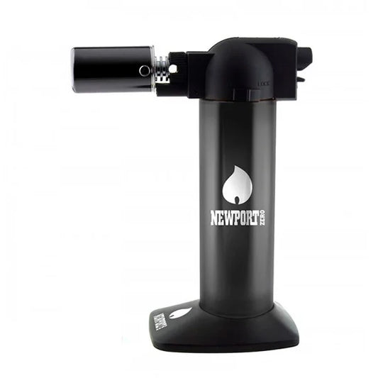 Newport Zero 6" Cigar Torch Mirror Black NTRP039