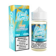 Cloud Nurdz Iced Blue Raspberry Peach