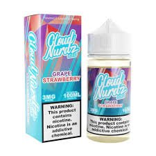 Cloud Nurdz Iced Strawberry Grape 3mg 100ml