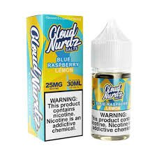 Cloud Nurdz Blue Raspberry Lemon 50mg 30ml Salt Nic