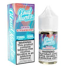 Cloud Nurdz Strawberry Grape 25mg 30ml Salt Nic