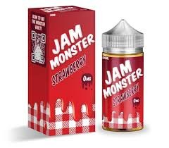Jam Monster Strawberry 0mg 100ml