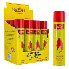 Neon Butane Yellow 12pk