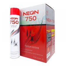 Neon 750 Butane 9pk