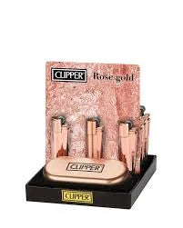Clipper Classic Large Metal Rose Gold - Matte/Shiny