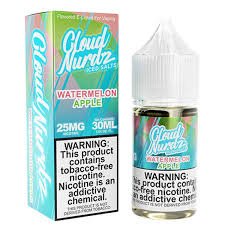 Cloud Nurdz Apple Watermelon 25mg 30ml Salt Nic