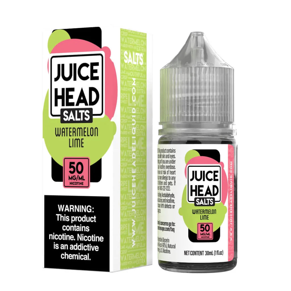 Juice Head Watermelon Lime 50mg 30ml Salt Nic