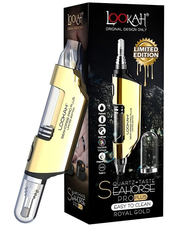 Lookah SeaHorse Pro Plus Limited Edition Gold