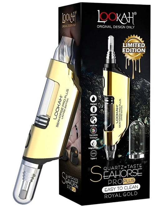 Lookah SeaHorse Pro Plus Limited Edition Gold