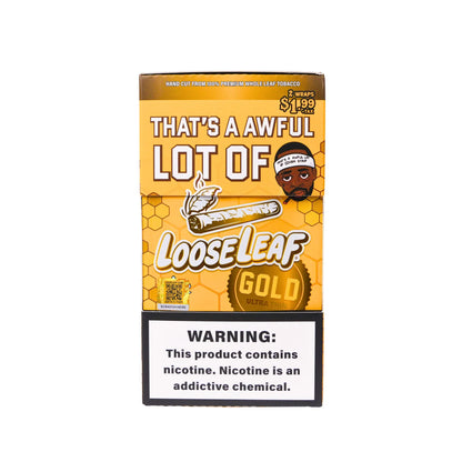 Loose Leaf 20ct Gold 2pk Pre Price $1.99 Wrap