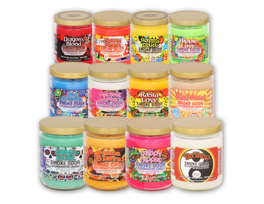 Smoke Odor Pop Culture Mix Glass Bottle