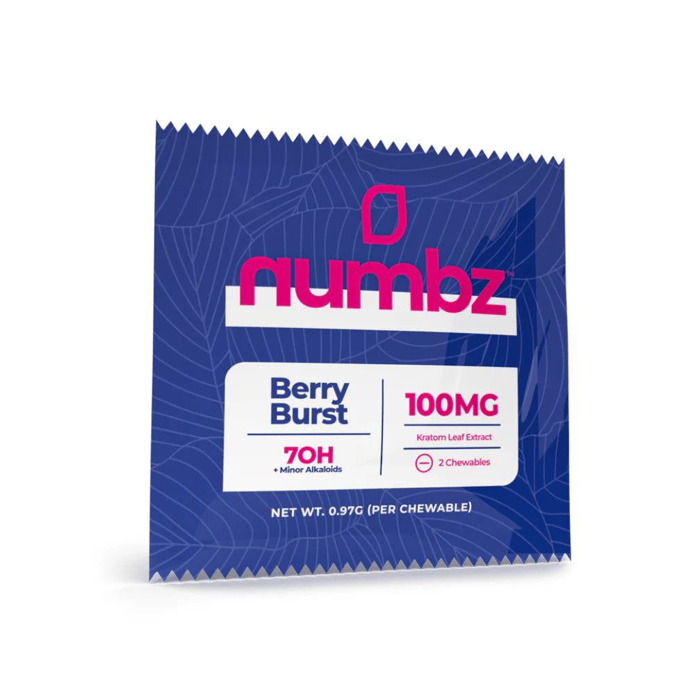 Numbz 100mg Berry Burst 2ct 20pk