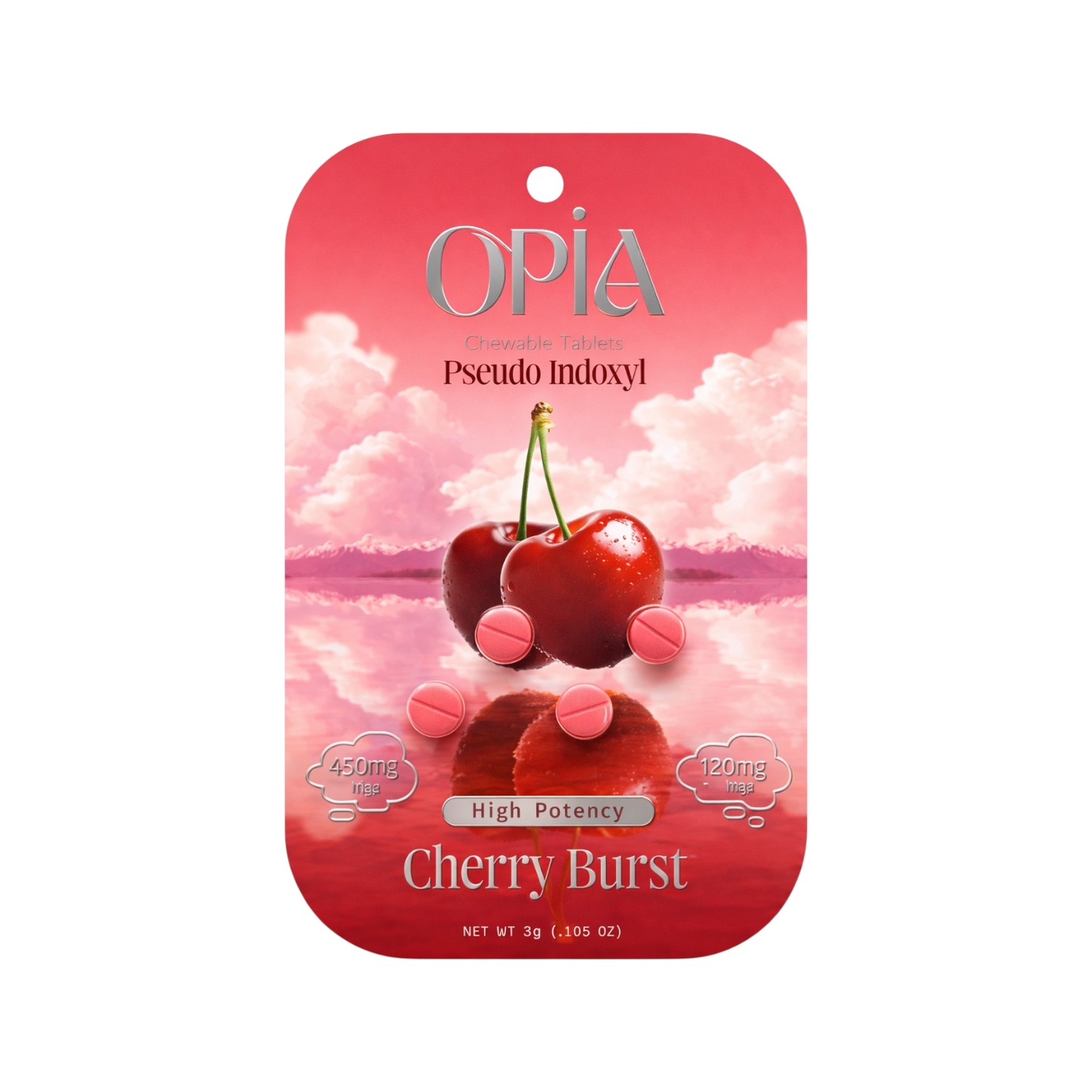 Opia 60mg Cherry Burst 4ct 10pk