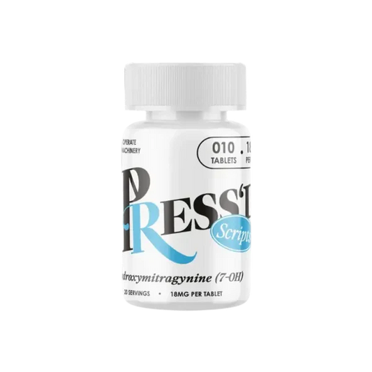 Press'd Blue Scripts 10ct 6pk Jar