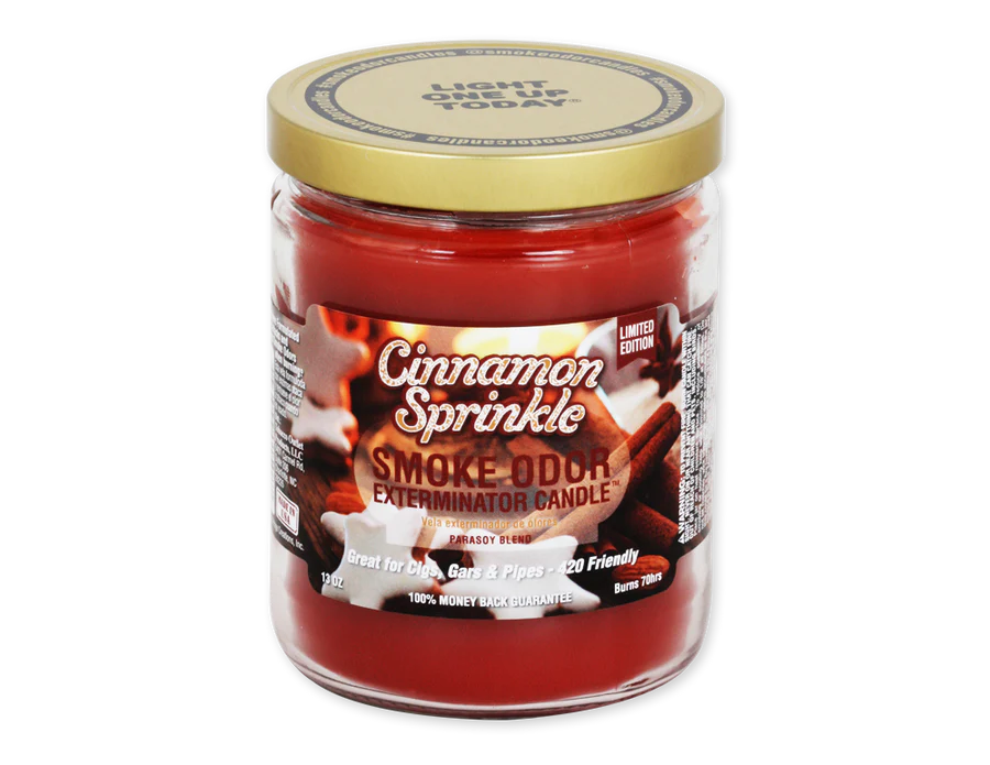 Smoke Odor 13oz Cinnamon Sprinkle Candle