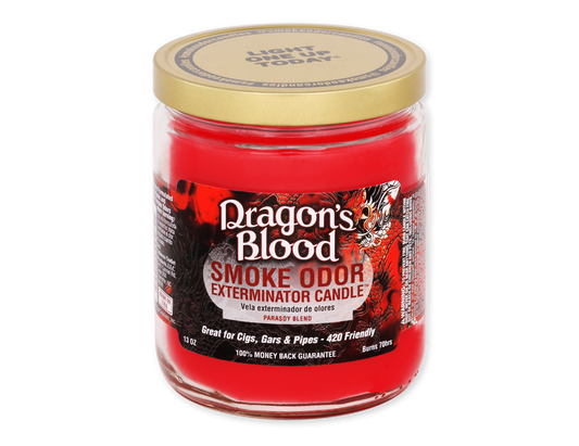 Smoke Odor 13oz Dragon's Blood Candle
