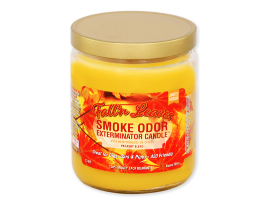 Smoke Odor 13oz Falling Leaves Candle