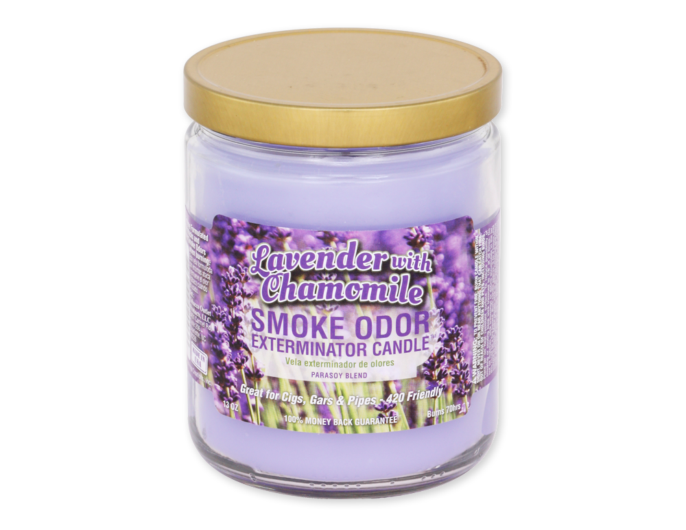 Smoke Odor 13oz Lavender with Chamomile Candle