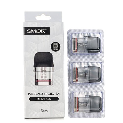 Smok Novo Replacement Pod 3pcs/Pack Meshed 1.0 Ohm