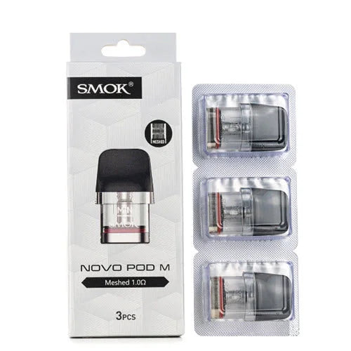 Smok Novo Replacement Pod 3pcs/Pack Meshed 1.0 Ohm