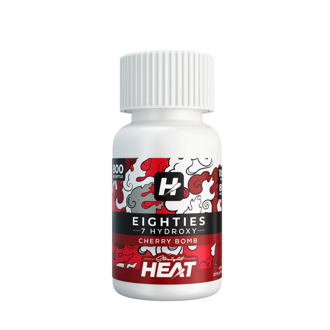 Heat Eighties 80mg Cherry Bomb 10ct Jar
