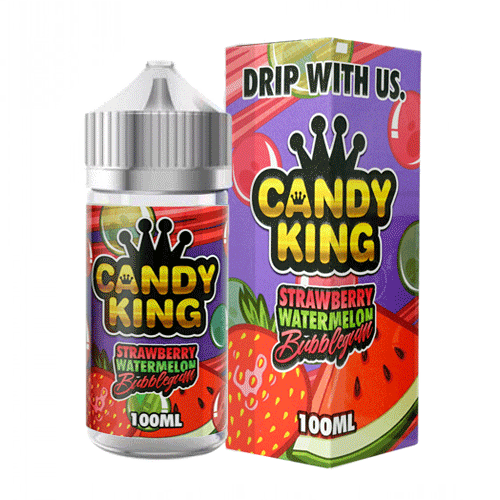 Candy King Strawberry Watermelon Bubblegum 6mg 100ml