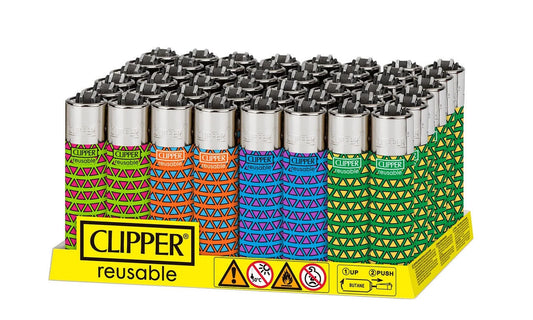 Clipper Classic Large Printed-Triangles