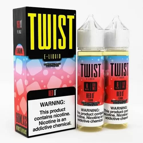Twist Red No. 1 6mg 60ml 2pk Juice