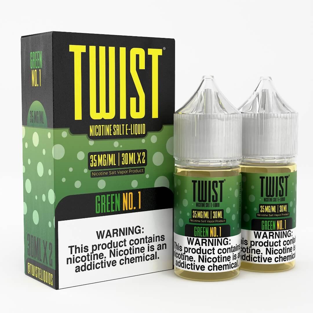 Twist Green No. 1 35mg 30ml 2pk Salt Nic