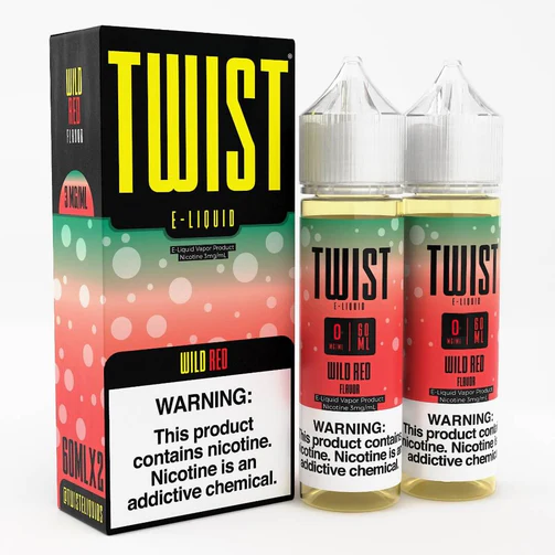 Twist Wild Red 0mg 60ml 2pk Juice