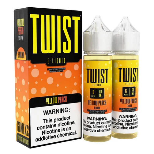 Twist Yellow Peach 6mg 60ml 2pk Juice